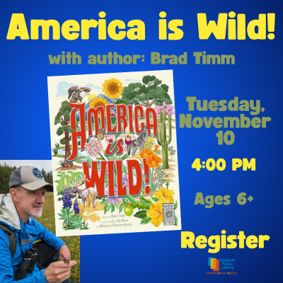 America is Wild! with author Brad Timm