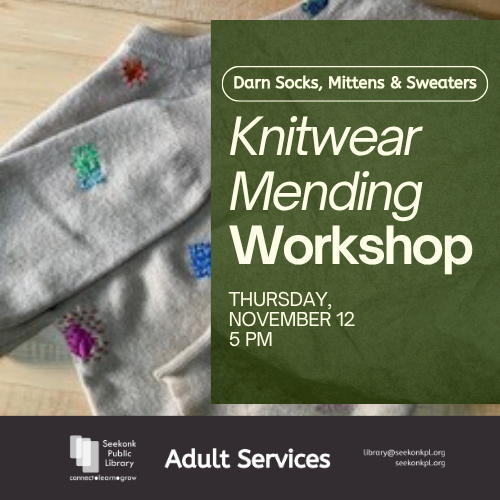 Darn Socks, Mittens & Sweaters: Knitwear Mending Workshop