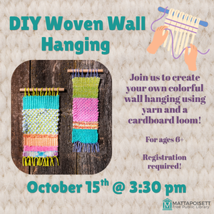 DIY Woven Wall Hanging- Children's Craft