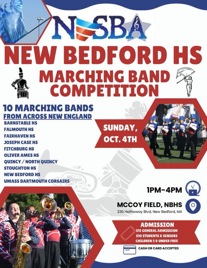 New Bedford HS Marching Band Competition